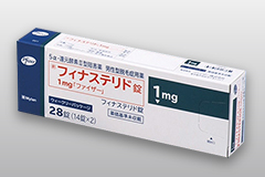 AGA治療薬フィナステリドのファイザー製ジェネリック薬のパッケージ